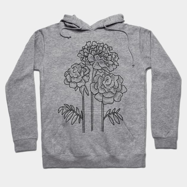 Flores Hoodie by Digilogos